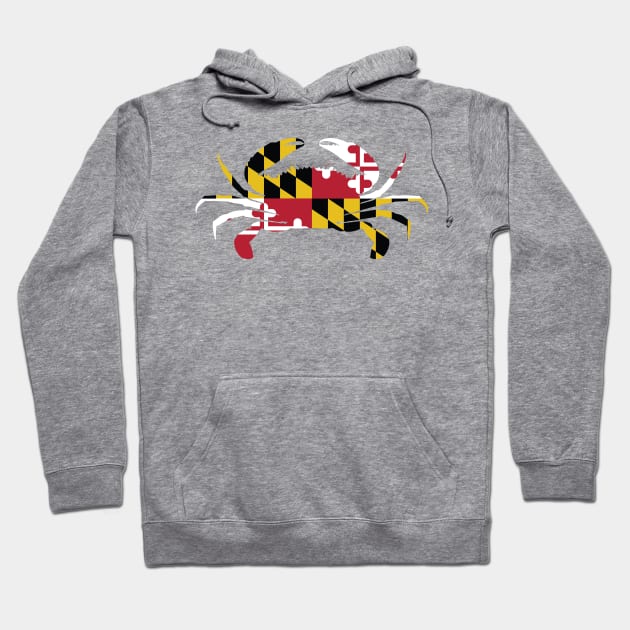 Maryland Crab Hoodie by polliadesign